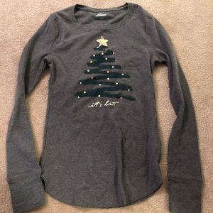 Long Sleeve Old Navy pajama shirt